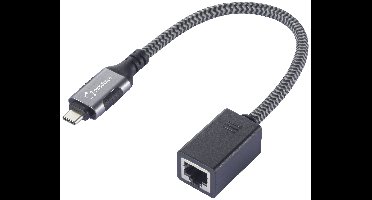 Renkforce USB-C® to Gigabit Ethernet Mini Adapter Netwerkadapter USB-A 3.2 Gen 1