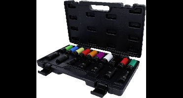 KS Tools 515.0885 1/2 master speciale krachtdopsteekset voor wielschroefverbindingen, 17-delig