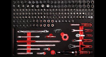KS Tools 811.0169 811.0169 Dopsleutelset 1/4 (6.3 mm)