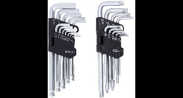 KS Tools 151.4000 TX Haakse schroevendraaierset 1.27 mm, 1.5 mm, 2 mm, 2.5 mm, 3 mm, 3.5 mm, 4 mm, 4.5 mm, 5 mm, 6 mm, 7 mm, 8 mm, 10 mm T 10, T 15, T 20, T