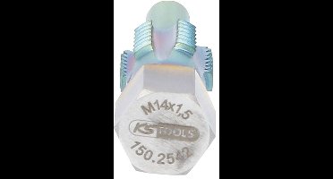KS Tools 150.2542 Schroefdraad natapper M14 x 1.5 Speciaal gereedschapsstaal 1 stuk(s)
