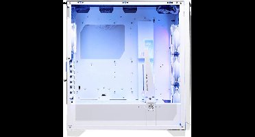 MSI MPG GUNGNIR 300R AIRFLOW Midi-tower PC-behuizing Wit 3 voorgeïnstalleerde LED-ventilators, 1 voorgeïnstalleerde LED-ventilator, Zijvenster, Stoffilter