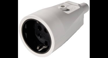 Martin Kaiser 551/gr Koppeling met randaarde PVC 250 V Grijs IP20