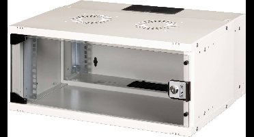 Digitus DN-49200 19inch-wandkast (b x h x d) 540 x 240 x 400 mm 4 HE Grijs, Grijs (metalen behuizing), Grijs (RAL 7035)