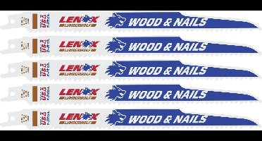 Lenox 20582956R BIM-zaagblad voor hout 229x19x1,3mm Zaagbladlengte 229 mm 5 stuk(s)