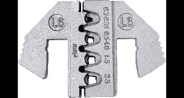 TOOLCRAFT TO-9627234 Krimpinzetstuk MCP 2.8 contact, JPT plat contact, Sensorseriecontact (SWS) 0.5 tot 2.5 mm²