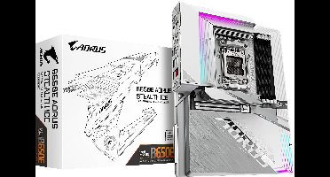 Gigabyte B650E A STEALTH ICE Moederbord Socket AMD AM5 Vormfactor ATX Moederbord chipset AMD® B650