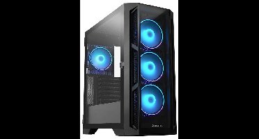 Chieftec GA-01B-TG-OP Midi-tower PC-behuizing Zwart