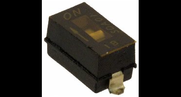 C & K Switches SDA01H0SBR DIP-Switch SDA Series DIP-schakelaar Aantal polen 1 1 stuk(s) Tape on Full reel