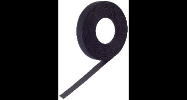 BKL Electronic PRO Klittenband Paddenstoel (l x b) 10 m x 16 mm Zwart 1 stuk(s)