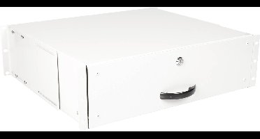 ROLINE 19-inch toetsenbordlade 3 U, 400mm diep afsluitbaar grijs