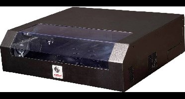 ROLINE 19-inch wandbehuizing Basic 5 U, kort zwart