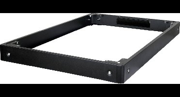 ROLINE-sokkel voor netwerkkast, 800x1200 BxD, zwart