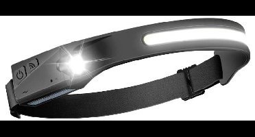 Denver SSH-50 Hoofdlamp werkt op een accu 2.5 h