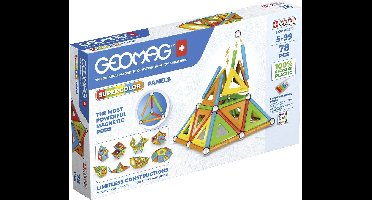 Geomag Supercolor Panels Constructieset Constructor Aantal onderdelen: 78 Leeftijdsklasse: Vanaf 3 jaar