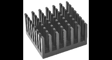 Fischer Elektronik ICK PGA14X14X14 ICK PGA14X14X14 Koellichaam 8.8 K/W (l x b x h) 43.1 x 43.1 x 16.51 mm