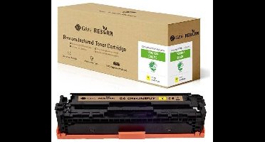 G&G Toner vervangt Canon 125A, 128A, 131X, 716Y, 731Y Compatibel Geel 1400 bladzijden Reborn remanufactured 21203