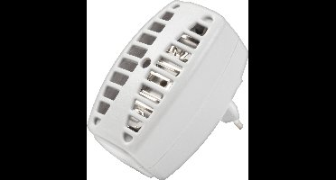 Gardigo UV-Stecker Mücken-Abwehr 25144DEFR Vliegenlamp UV-lamp, Stroomgaas 0.7 W (l x b x h) 100 x 100 x 55 mm Wit 1 stuk(s)