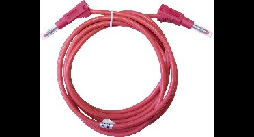 Mueller Electric BU-2323-10-36-2 Meetsnoer Bananenstekker 4 mm Bananenstekker 4 mm 91.4 cm Rood 1 stuk(s)