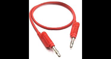 Mueller Electric 22.170-.50M-2 Meetsnoer Bananenstekker 4 mm Bananenstekker 4 mm 0.5 m Rood 1 stuk(s)