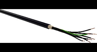 VER NYY-J 7x 1,5RE Eca Ri.50 Krachtoverbrenging NYY-J 7 x 1.50 mm² Zwart 50 m