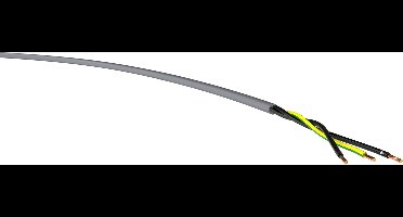 VER YSLY-JZ 3x 0,75 Ri.100 Krachtoverbrenging YSLY-JZ 3 x 0.75 mm² Grijs 100 m