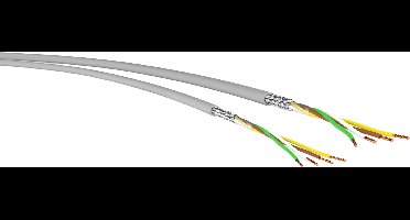 VER LIYCY-OB 5x 0,75 Ri.100 Datakabel LIYCY-OB 5 x 0.75 mm² Grijs 100 m