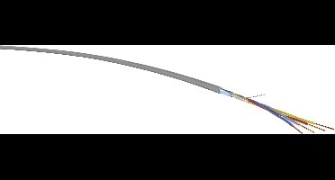 VER JY(ST)Y 2x2x0,8Eca Ri250 Datakabel JY(ST)Y 2 x 2 x 0.8 mm² Grijs 250 m