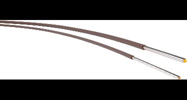 VER LIYV 1x0,5 rt Ri.100 Leidingdraad LiYv 1 x 0.50 mm² Rood 100 m