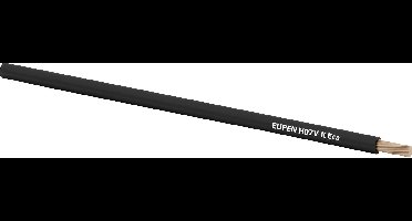 VER EUP H07V-K 6 sw Ri.100 Leidingdraad H07V-K 1 x 6 mm² Zwart 100 m