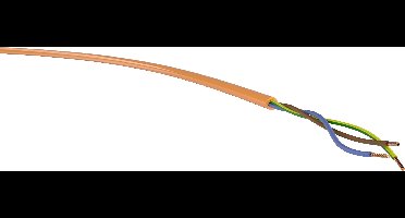 VER H07BQ-F 3G 1,5 Ri.100 Krachtoverbrenging H07BQ-F 3 G 1.50 mm² Oranje 100 m