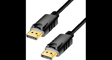 LogiLink DisplayPort AV Aansluitkabel [1x DisplayPort - 1x DisplayPort] 3 m Zwart
