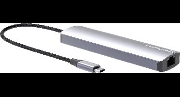 Manhattan 153966 Laptopdockingstation Incl. laadfunctie, USB-C Power Delivery