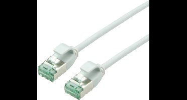 ROLINE RM U/FTP DataCentre patchkabel Cat.6A (Klasse EA), extra dun, grijs, 0,15 m