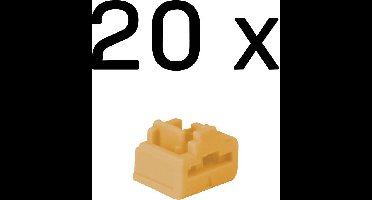 LINDY 47898 RJ45-poortsloten Oranje