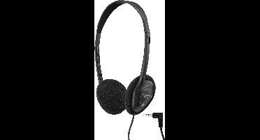 Monacor MD-302 On Ear koptelefoon Kabel Stereo Zwenkbare oorschelpen