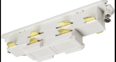 Deko Light 710525 D Line DALI 230V-railsysteemcomponenten Verbinder Verkeerswit (RAL 9016)