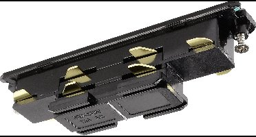 Deko Light 710526 D Line DALI 230V-railsysteemcomponenten Verbinder Grafietzwart (RAL 9011)