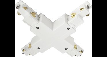 Deko Light 710535 D Line DALI 230V-railsysteemcomponenten X-verbinder Verkeerswit (RAL 9016)
