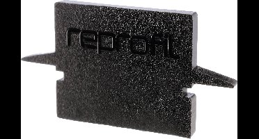Deko Light 979122 Endkappe H-ET-01-08 Set 2 Stk, Schwarz Profieleindkap Kunststof (l x b x h) 23 x 6 x 12 mm 1 stuk(s)