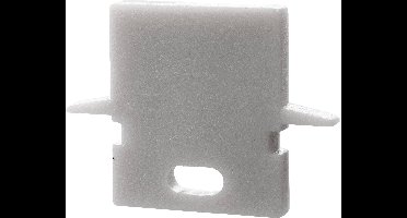 Deko Light 979181 Endkappe H-ET-01-05 Set 2 Stk, Grau Kunststof 1 stuk(s)