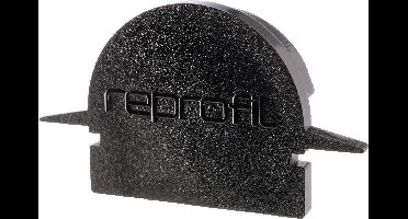 Deko Light 979552 Endkappe R-ET-01-12 Set 2 Stk, Schwarz Profieleindkap Kunststof (l x b x h) 27 x 6 x 14.5 mm 1 stuk(s)