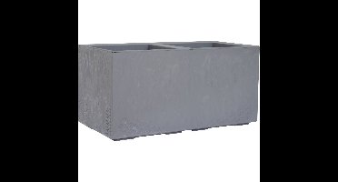 Siena Garden FARO STONE LA936-70 Plantenbak Polypropyleen Betonlook, Grijs