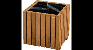 Siena Garden Oskar U76257 Plantenbak Dennenhout, Vlies Bruin