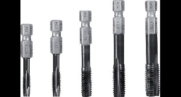 Fein 63110046010 Schroefdraadboor M8, M10, M12, M14, M16 HSS 5 stuk(s)