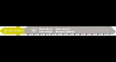 Fein 63503179010 Decoupeerzaagblad voor hout CV 75 T2.5 SW SC 5 stuk(s)