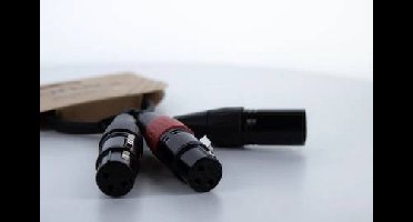 Cordial EY 0,3 MFF XLR Y-adapter [1x XLR-stekker 3-polig - 2x XLR-bus 3-polig] 0.30 m Zwart