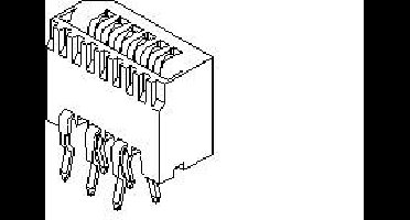 Molex 52045-0945 FFC/FPC-aansluiting Inhoud: 1 stuk(s) Tray