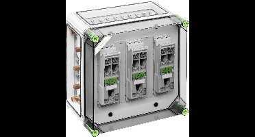 Spelsberg 4623584 GST 2335-400 Railbak Inhoud: 1 stuk(s)