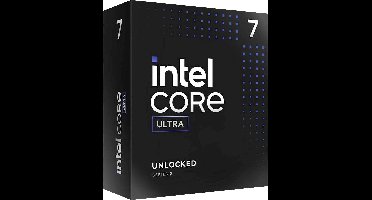 Intel® Core™ Ultra 7 (Series 2) 265 20 x 20-Core Processor (CPU) boxed Socket: Intel LGA 1851 182 W